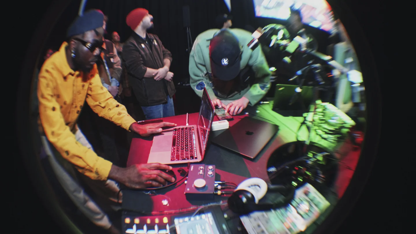 a group of DJS