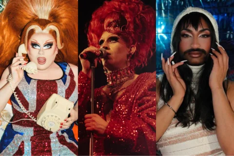 three drag queens