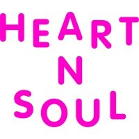 Pink text on a white background reads 'Heart n Soul'